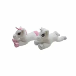 Peluche Licorne Couchee 120 Cm