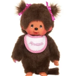 Peluche Monchhichi Fille Rose