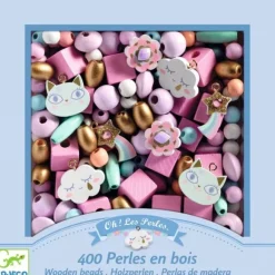 Perles En Bois Arc En Ciel