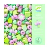 Perles En Bois Fleurs