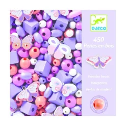 Perles En Bois Papillons