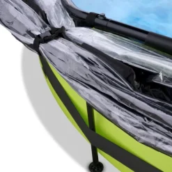 Piscine Lime 300 X 76 Avec Pompe Filtrante Et Dome