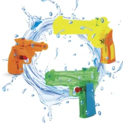 3 Pistolets À Eau - 18 Cm