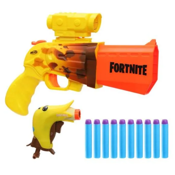 Pistolets Nerf Fortnite - Pack 2 Blasters Peely