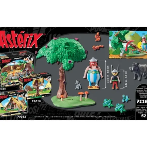 71160 - Playmobil Asterix - La Chasse Au Sanglier