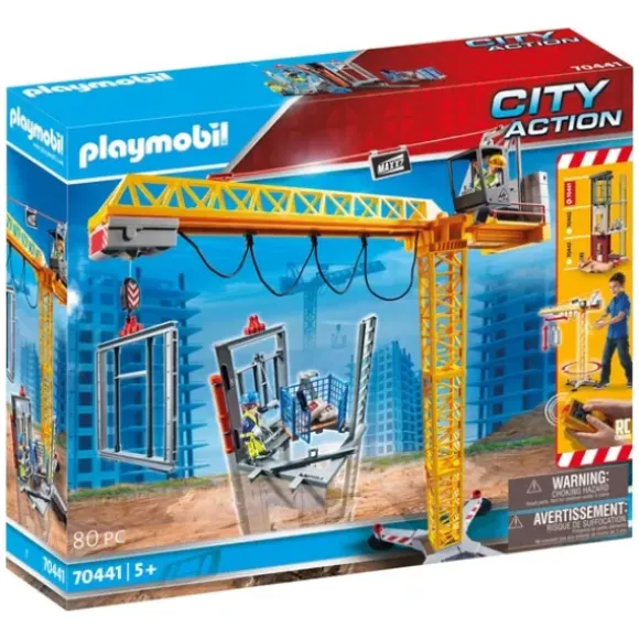 70441 - Playmobil City Action - La Grue Radio-Commandee