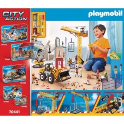 70441 - Playmobil City Action - La Grue Radio-Commandee