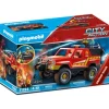 71194 - Playmobil City Action - Pick-Up Et Pompier