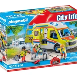 71202 - Playmobil City Life - Ambulance Avec Effets Lumineux