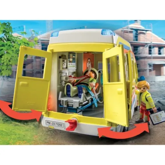 71202 - Playmobil City Life - Ambulance Avec Effets Lumineux