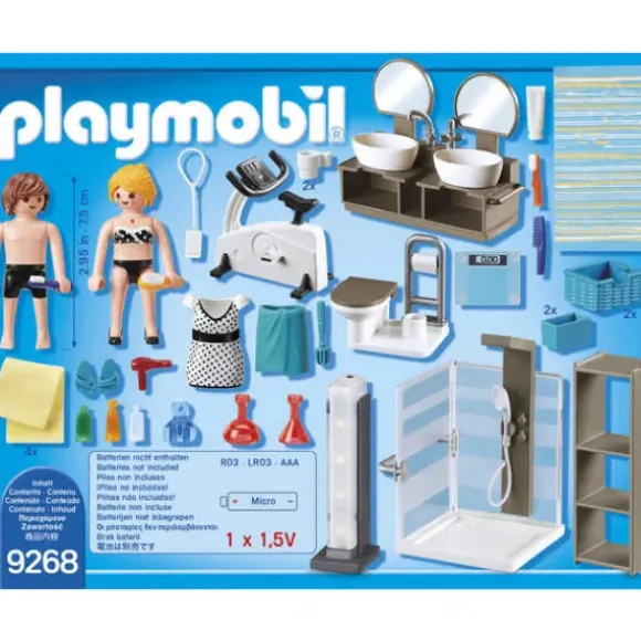 9268 - Playmobil City Life - Salle De Bain Avec Douche Playmobil