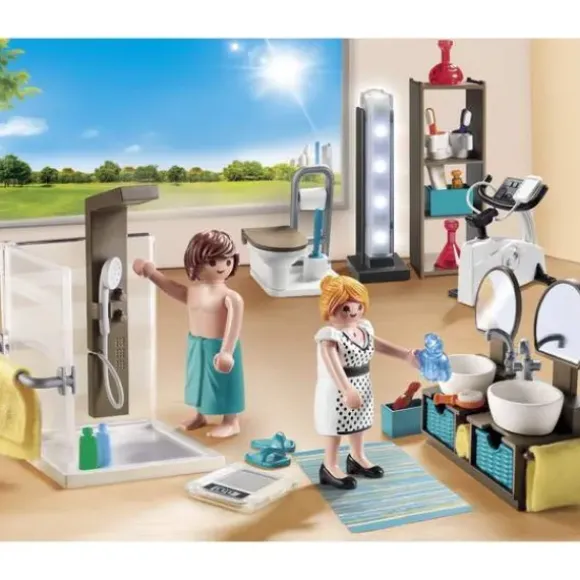 9268 - Playmobil City Life - Salle De Bain Avec Douche Playmobil