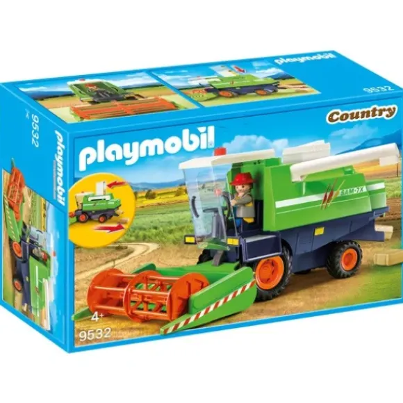 9532 - Playmobil Country - Agriculteur Et Faucheuse