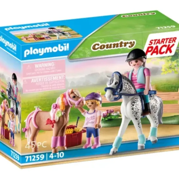 71259 - Playmobil Country - Starter Pack Cavaliers Et Chevaux