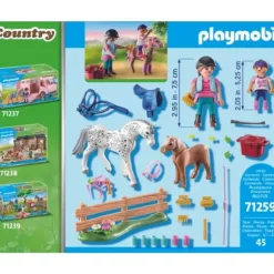 71259 - Playmobil Country - Starter Pack Cavaliers Et Chevaux