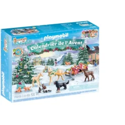 71345 - Playmobil La Magie De Noel - Calendrier De L'avent Equestre