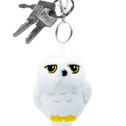 Porte-clés Peluche Hedwige Harry Potter