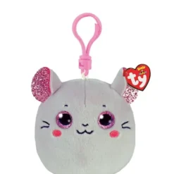Porte-clés Peluche Squish Clip Catnip