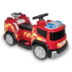 Porteur Electrique Bebe Camion De Pompier