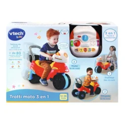 Porteur Trotti Moto 3 En 1