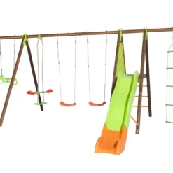 Portique Bois Et Metal Octavo 5 Agres