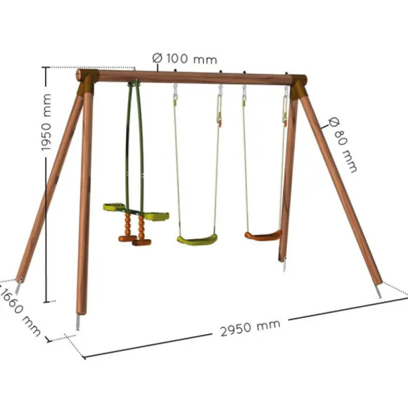 Portique En Bois Pacco