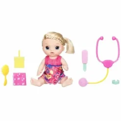 Poupee Baby Alive Est Malade Blonde