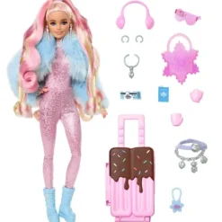 Poupee Barbie Extra Neige
