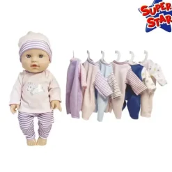 Poupon 30 Cm Et Sa Garde Robe