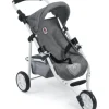 Poussette Jogging 3 Roues Lola Grise