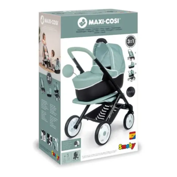 Poussette Landau Combi Sauge