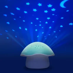 Projecteur Champignon Bleu