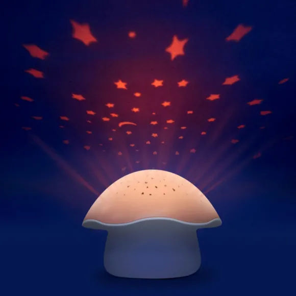 Projecteur Champignon Rose