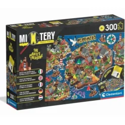 Puzzle A Enigme 300 Pieces - Le Tresor Des Pirates