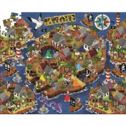 Puzzle A Enigme 300 Pieces - Le Tresor Des Pirates