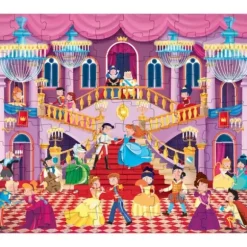 Puzzle Avec Livre Le Bal Des Princesses