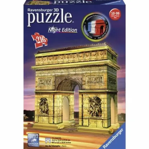 Puzzle 3D Arc De Triomphe Night Edition