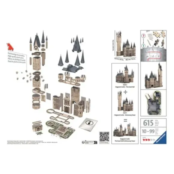 Puzzle 3D Chateau De Poudlard - La Tour D'Astronomie Harry Potter