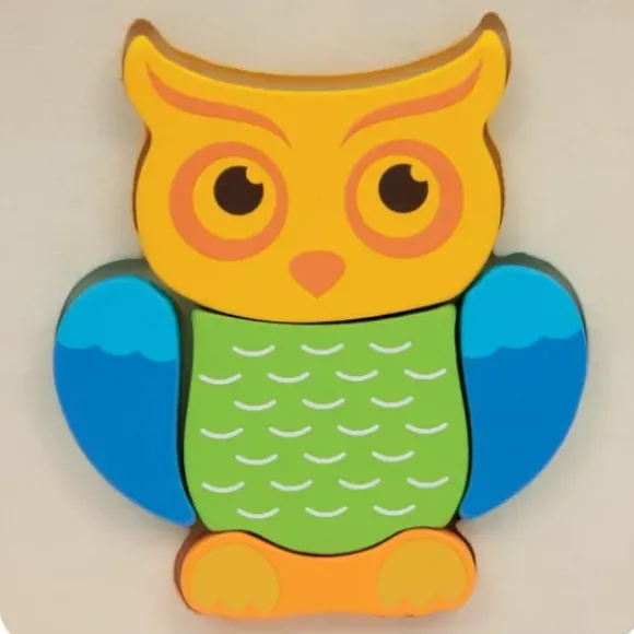Puzzle 3D En Bois