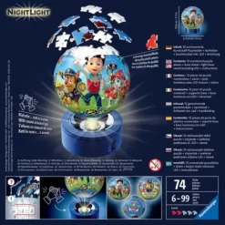 Puzzle 3D Lampe - Pat'Patrouille
