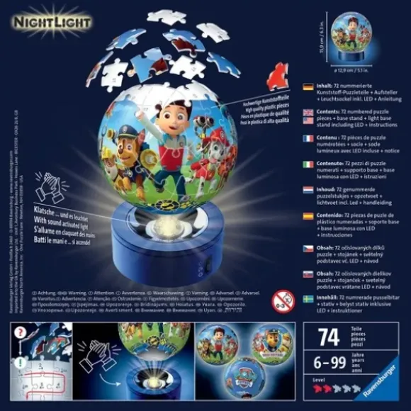 Puzzle 3D Lampe - Pat'Patrouille