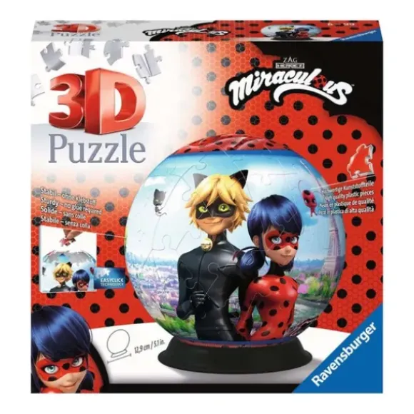 Puzzle 3D Rond 72 Pieces