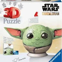 Puzzle 3D Rond 72 Pieces - Star Wars Grogu