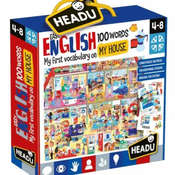 Puzzle Easy English My House