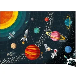 Puzzle Educatif - Le Systeme Solaire 100 Pieces
