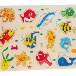 Puzzle En Bois Avec Picots