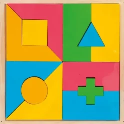 Puzzle En Bois Formes