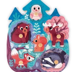 Puzzle En Bois Happy Forest 6 Pieces