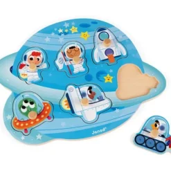 Puzzle En Bois Happy Space 6 Pieces