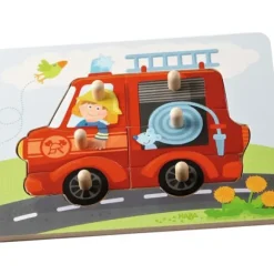 Puzzle En Bois Le Pompier